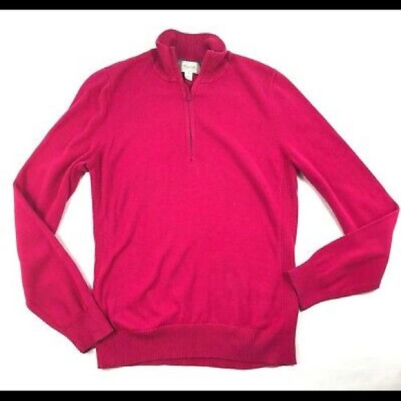 Foxcroft Tops - {Foxcroft} Half Zip Pullover